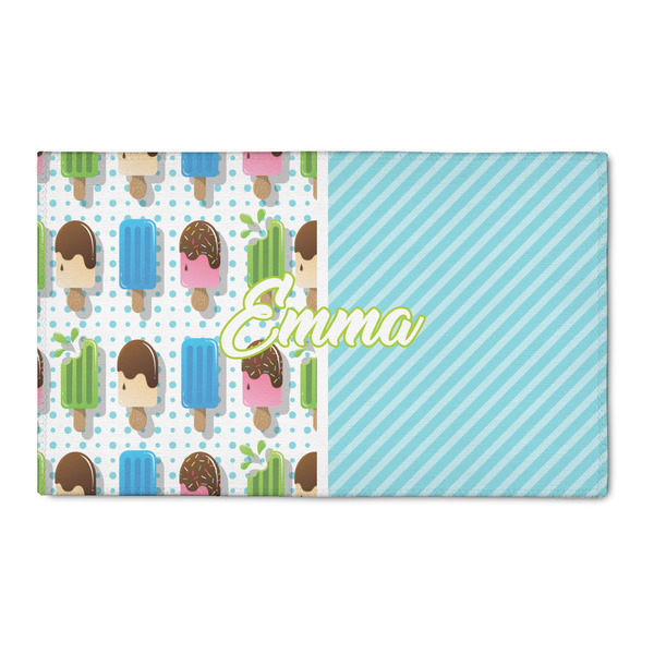 Custom Popsicles and Polka Dots 3' x 5' Indoor Area Rug (Personalized)