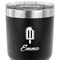 Popsicles and Polka Dots 30 oz Stainless Steel Ringneck Tumbler - Black - CLOSE UP