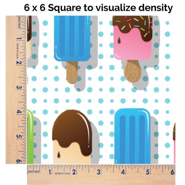 Popsicles and Polka Dots 6x6 Swatch of Fabric