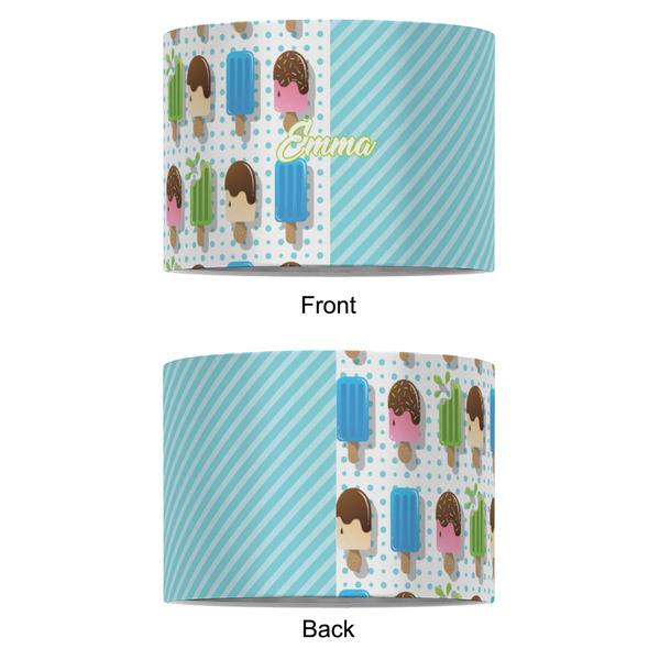 Popsicles and Polka Dots 8" Drum Lampshade - APPROVAL (Fabric)