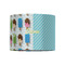 Popsicles and Polka Dots 8" Drum Lampshade - FRONT (Fabric)