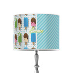 Popsicles and Polka Dots 8" Drum Lamp Shade - Poly-film (Personalized)