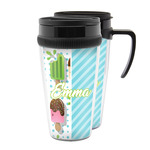 Popsicles and Polka Dots Acrylic Travel Mug (Personalized)