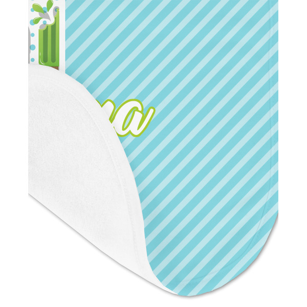 Popsicles and Polka Dots Baby Bib - AFT detail