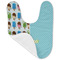 Popsicles and Polka Dots Baby Bib - AFT folded