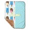 Popsicles and Polka Dots Baby Sherpa Blanket - Corner Showing Soft