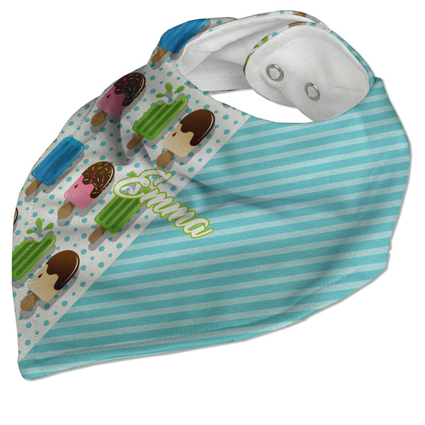 Popsicles and Polka Dots Bandana Closed