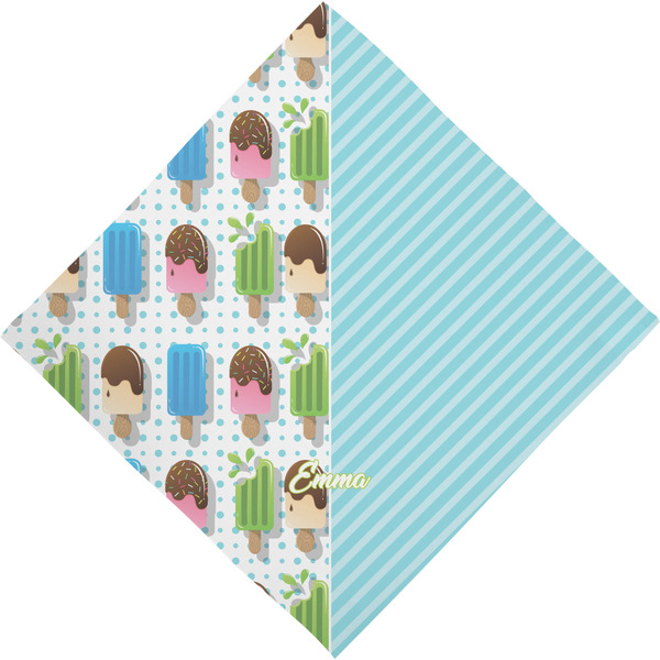 Popsicles and Polka Dots Bandana - Full View