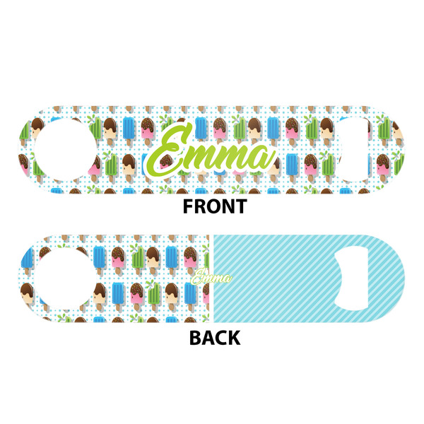 Popsicles and Polka Dots Bar Bottle Opener - White - Approval