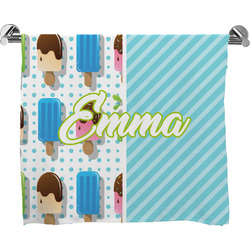 Popsicles and Polka Dots Bath Towel (Personalized)