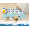 Popsicles and Polka Dots Beach Towel Lifestyle