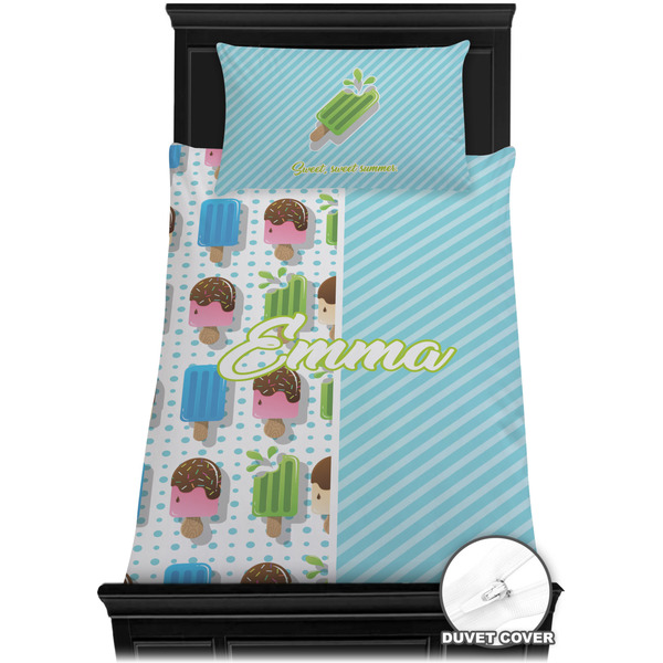Popsicles and Polka Dots Bedding Set (TwinXL) - Duvet