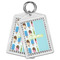 Popsicles and Polka Dots Bling Keychain - MAIN