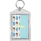 Popsicles and Polka Dots Bling Keychain (Personalized)