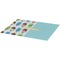 Popsicles and Polka Dots Burlap Placemat (Angle View)