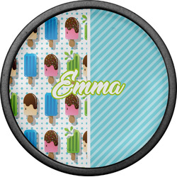 Popsicles and Polka Dots Cabinet Knob (Black) (Personalized)