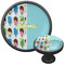 Popsicles and Polka Dots Cabinet Knob - Black - Multi Angle