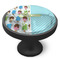 Popsicles and Polka Dots Cabinet Knob - Black - Side