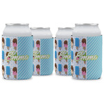 Popsicles and Polka Dots Can Cooler (12 oz) - Set of 4 w/ Name or Text