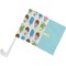 Popsicles and Polka Dots Car Flag w/ Pole