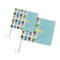 Popsicles and Polka Dots Car Flags - PARENT MAIN (both sizes)