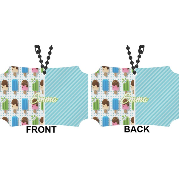 Popsicles and Polka Dots Car Ornament - Berlin (Approval)