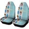 Popsicles and Polka Dots Car Seat Covers