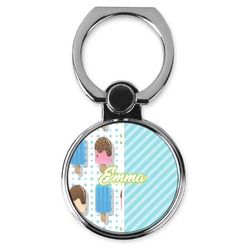 Popsicles and Polka Dots Cell Phone Ring Stand & Holder (Personalized)
