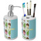 Popsicles and Polka Dots Ceramic Bathroom Accessories