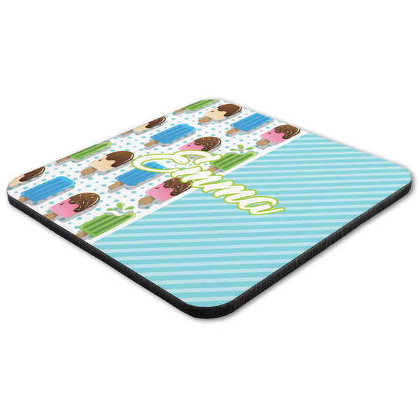 Popsicles and Polka Dots Coaster Set - FLAT (one)