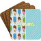 Popsicles and Polka Dots Coaster Set (Personalized)