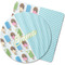 Popsicles and Polka Dots Rubber Backed Coaster (Personalized)