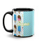 Popsicles and Polka Dots Coffee Mug - 11 oz - Black
