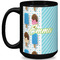 Popsicles and Polka Dots Coffee Mug - 15 oz - Black Full
