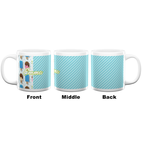 Popsicles and Polka Dots Coffee Mug - 20 oz - White APPROVAL