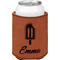 Popsicles and Polka Dots Leatherette Can Sleeve - Double Sided (Personalized)