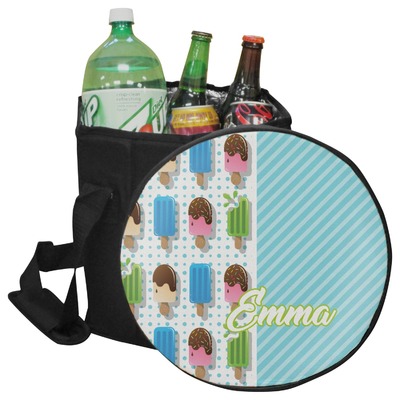 Popsicles and Polka Dots Collapsible Cooler & Seat (Personalized)