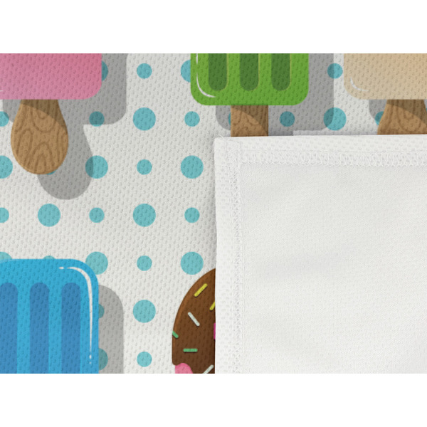 Popsicles and Polka Dots Cooling Towel- Detail