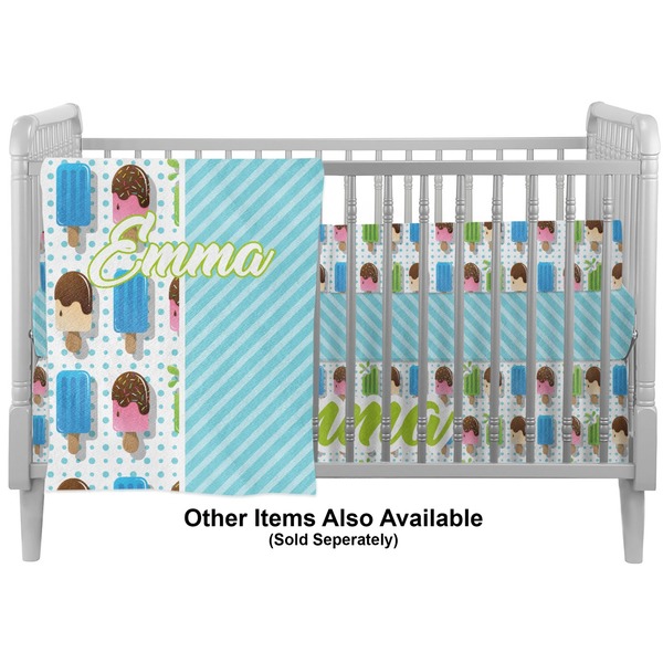 Popsicles and Polka Dots Crib - Profile Sold Seperately