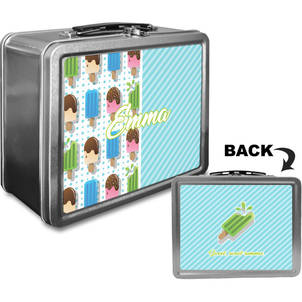 Popsicles and Polka Dots Custom Lunch Box / Tin Approval