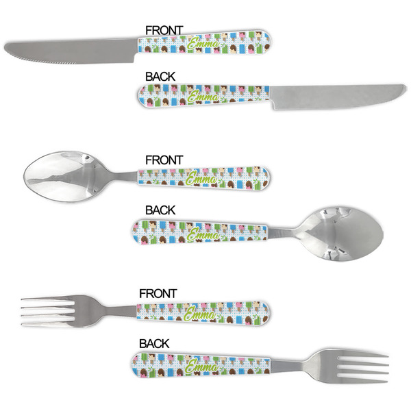 Popsicles and Polka Dots Cutlery Set - APPROVAL