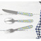 Popsicles and Polka Dots Cutlery Set - w/ PLATE