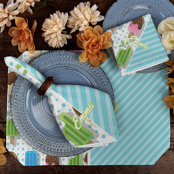 Popsicles and Polka Dots Dining Set