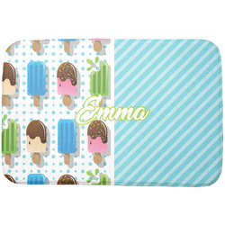Popsicles and Polka Dots Dish Drying Mat (Personalized)