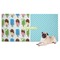Popsicles and Polka Dots Dog Towel