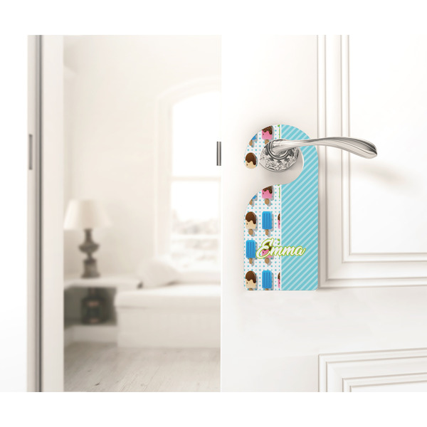 Popsicles and Polka Dots Door Hanger - LIFESTYLE