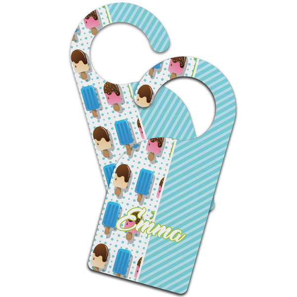 Popsicles and Polka Dots Door Hanger - MAIN