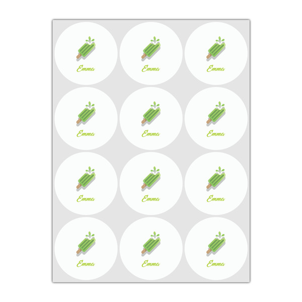 Popsicles and Polka Dots Drink Topper - Small - Set of 12