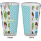 Popsicles and Polka Dots Pint Glass - Full Color - Front & Back Views