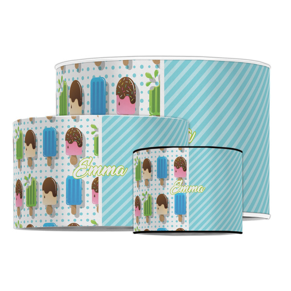 Popsicles and Polka Dots Drum Lampshades - MAIN